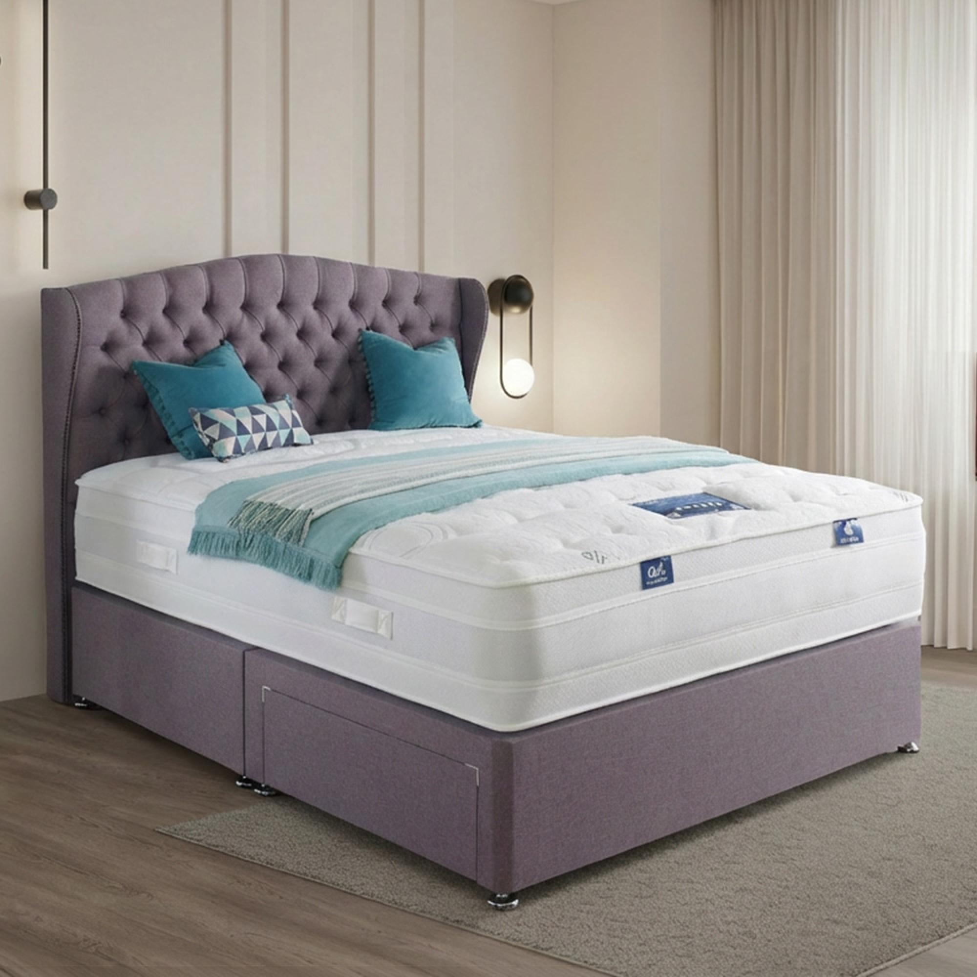 Air Flow Gel Divan Bed - 1000 Platform Top - Sizes Available