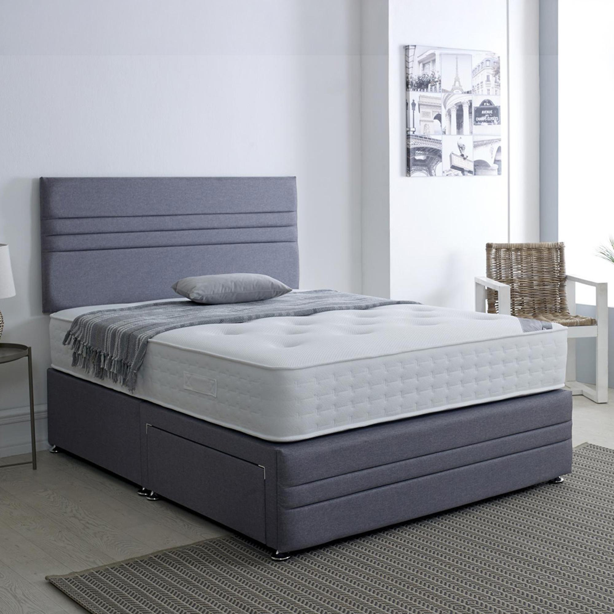 Everlast Comfort Divan Bed - Platform Top - Sizes Available