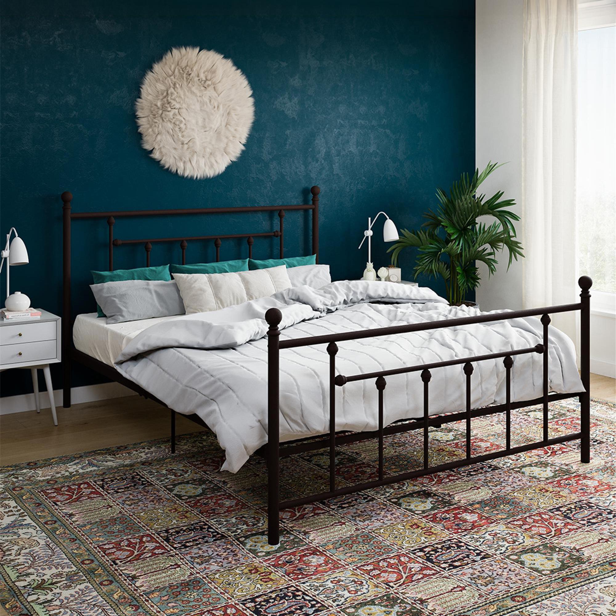 Manila Metal Bed - Bronze - Sizes Available - 3236228UK