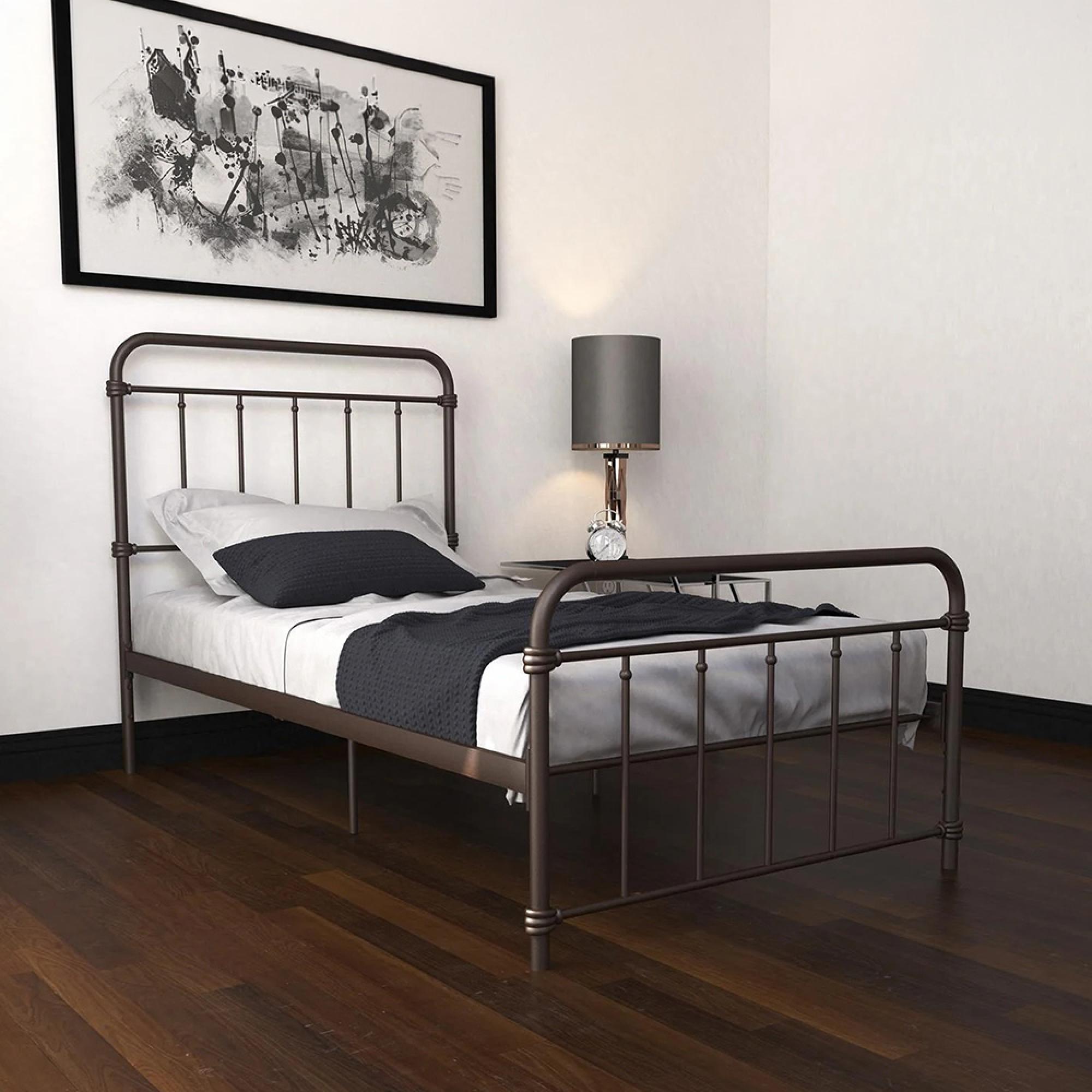Wallace Metal Bed - Bronze - Sizes Available - 4119219UK