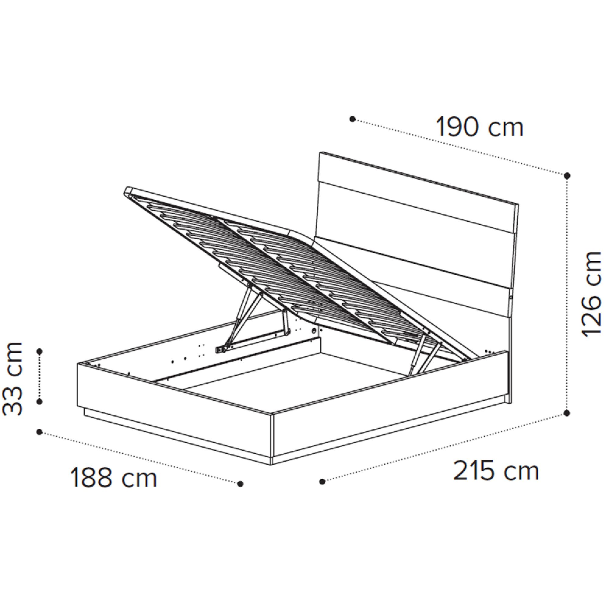 5ft King Size with Storage