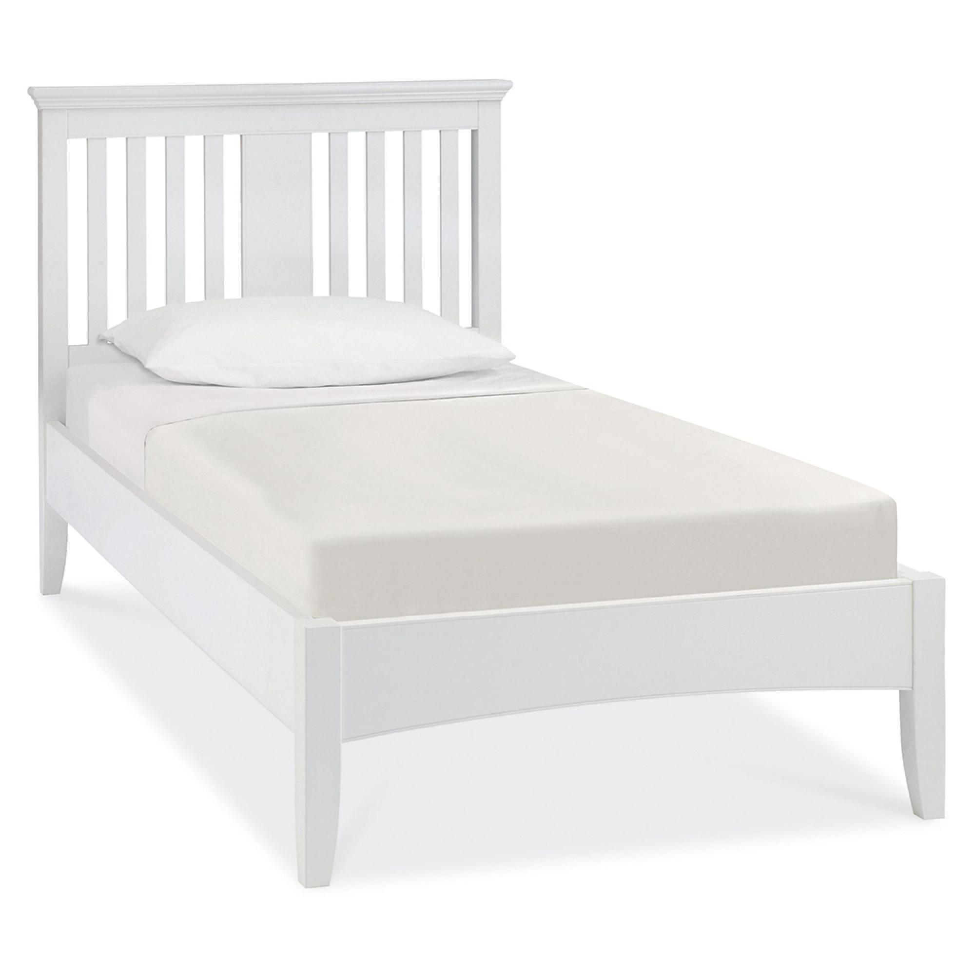 Hampstead White Bedstead - Sizes Available