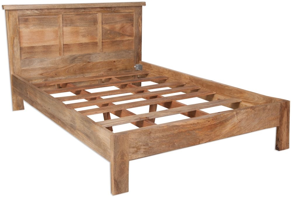 Bombay Bed - Solid Mango Wood - Sizes Available