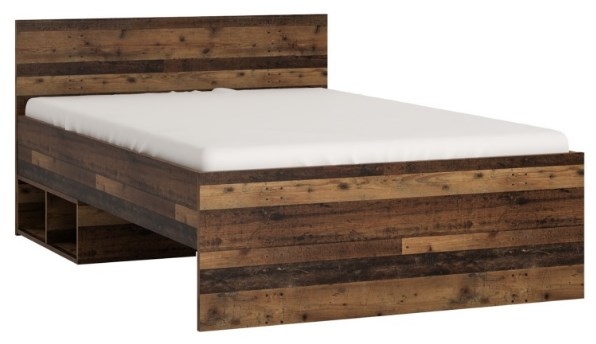 Brooklyn Bed - 4ft Small Double - Rustic