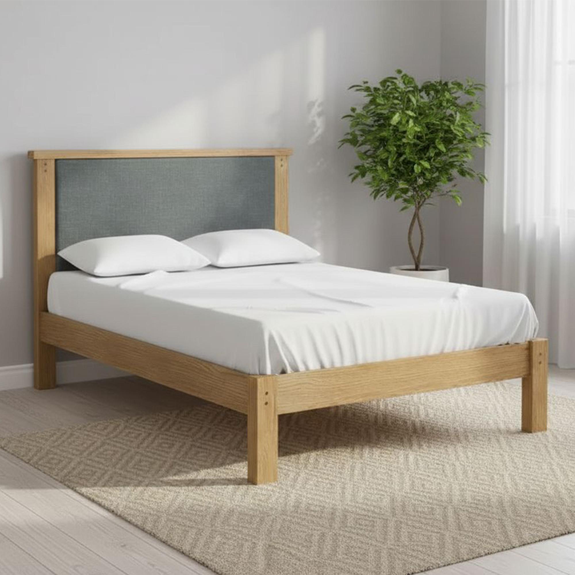 Burford Bed - Oak - Sizes Available
