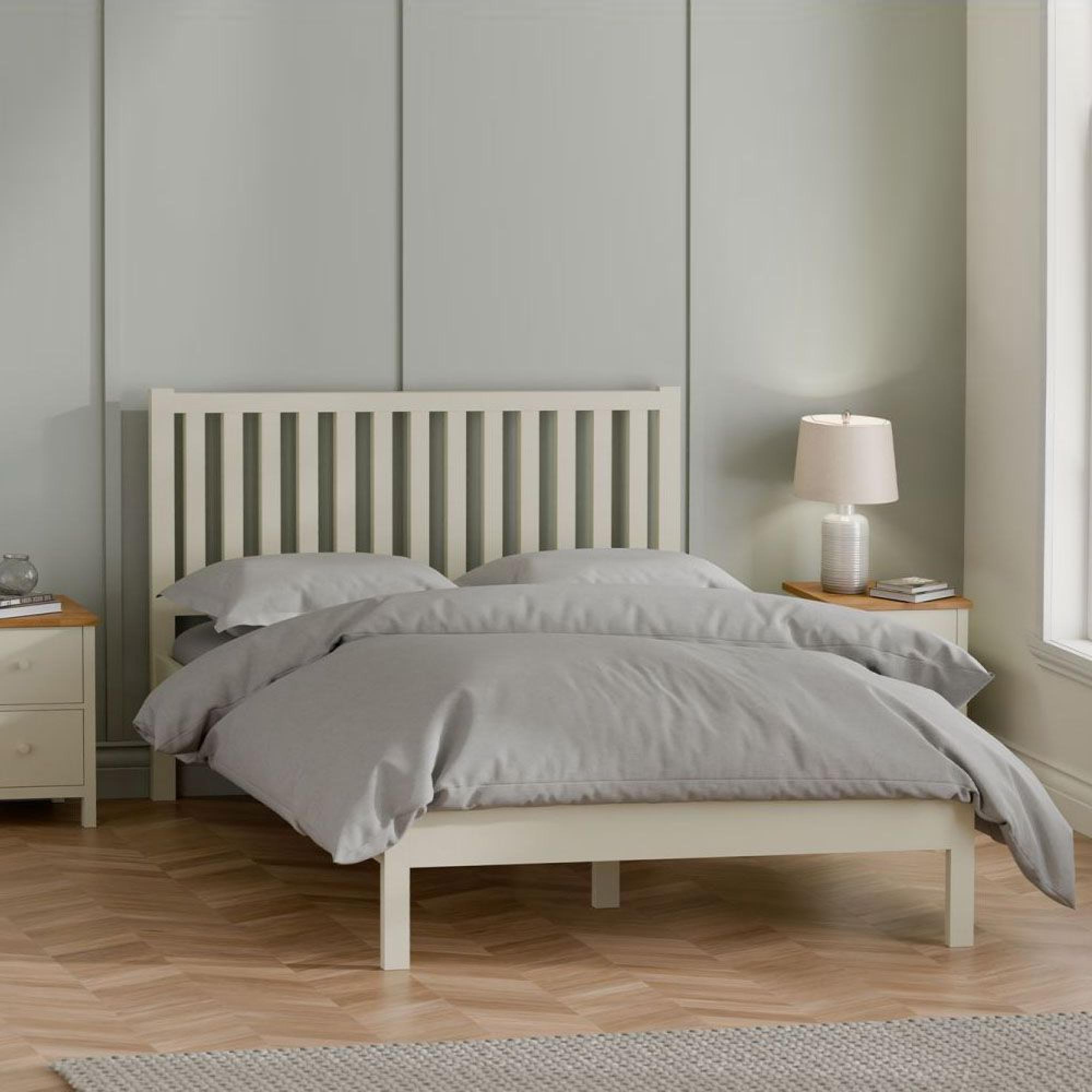 Coxmoor Bed - Ivory - Sizes Available