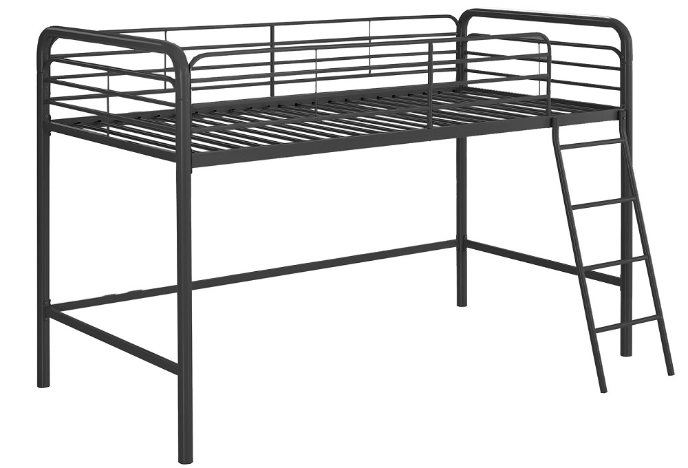 Bunk Bed - Black - Single over Single - 4035158UK