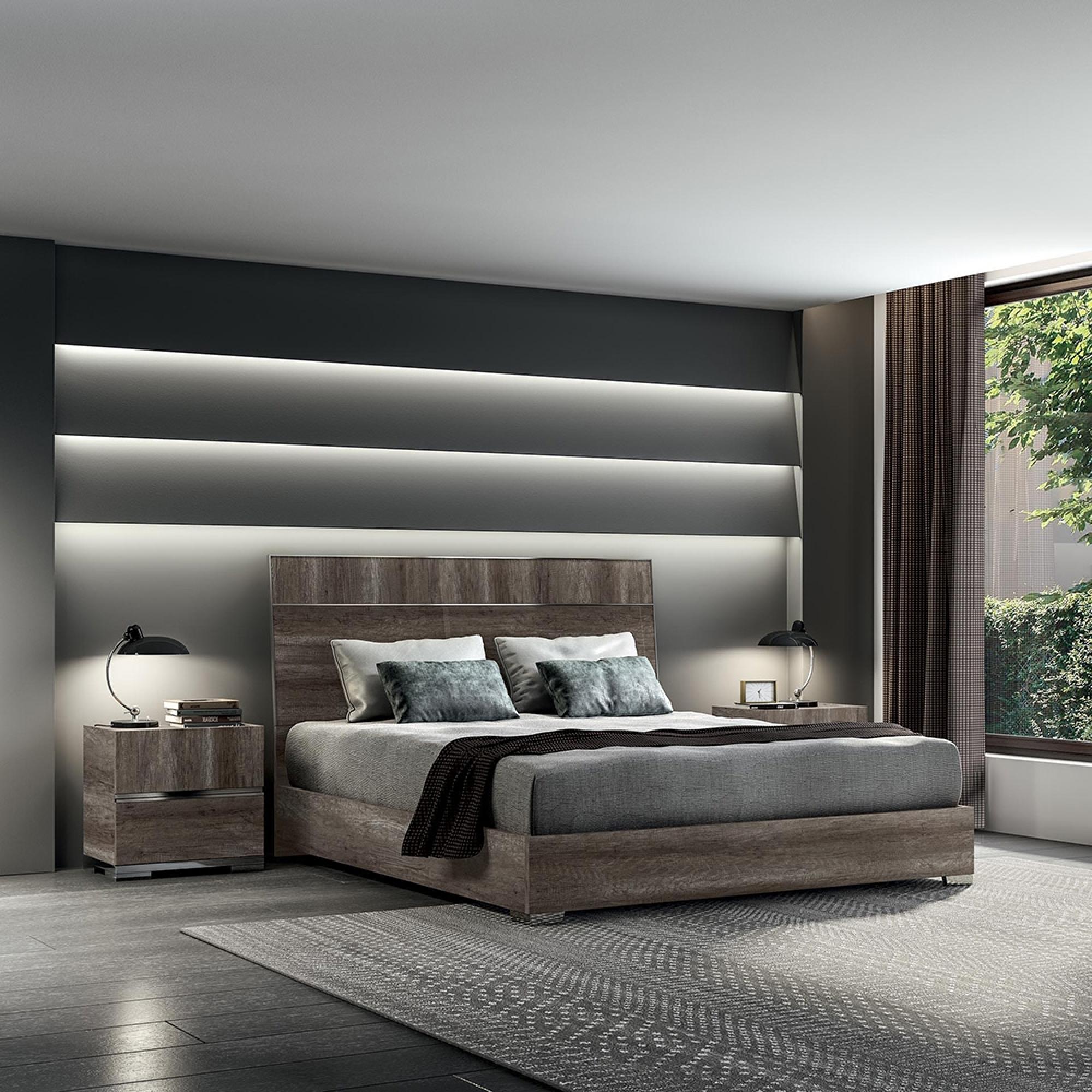 Dea Vintage Bed - Oak - Sizes Available