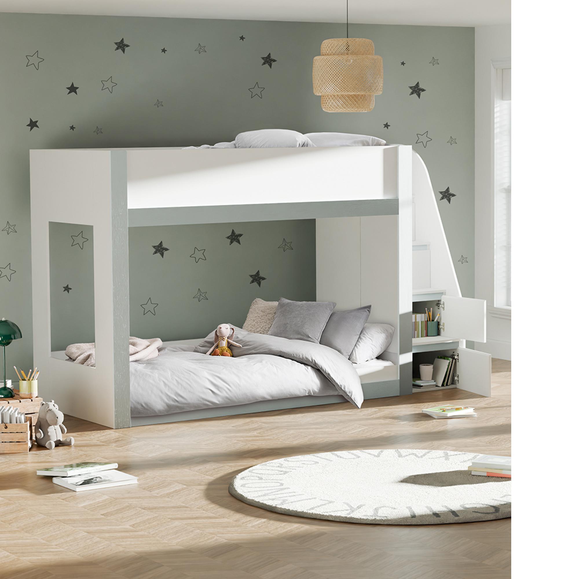 Gaia Bunk Bed - White