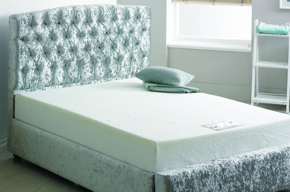 Bronze Divan Bed - 15cm Reflex Visco Memory Foam - Sizes Available