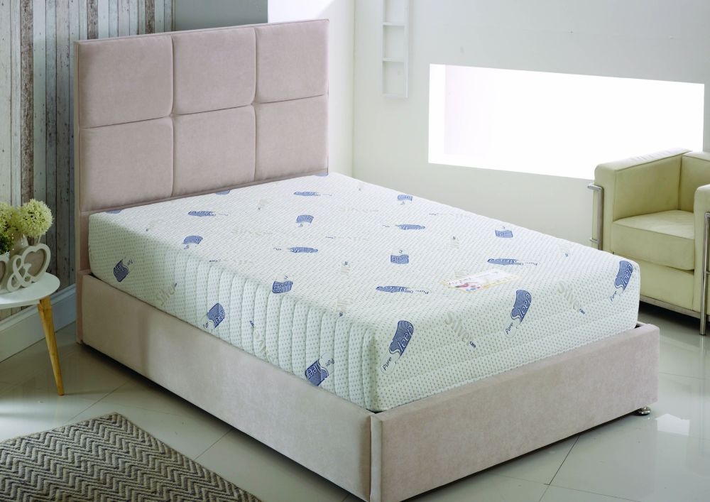 Pure Sleep Ottoman Divan Bed - 1200 Pocket Visco Memory Pocket Sprung - Sizes Available