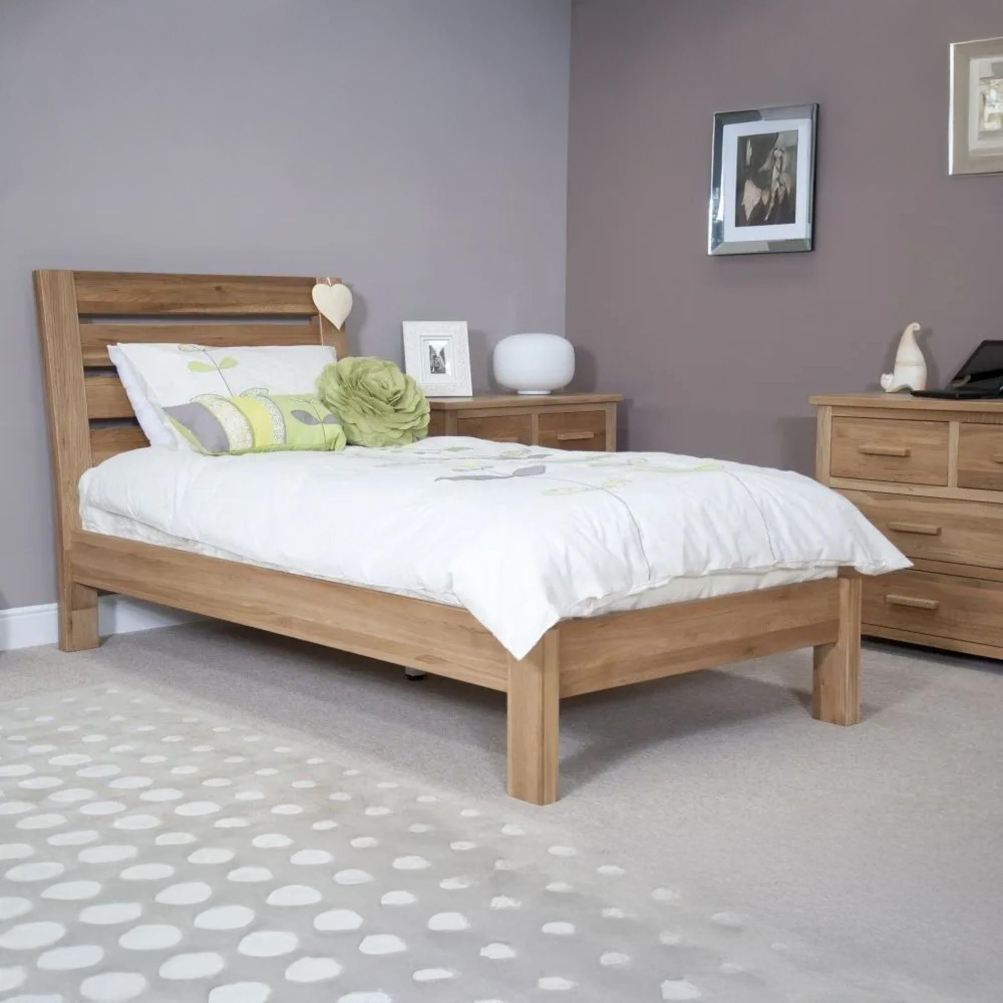 Trend Bed - Oak - Sizes Available