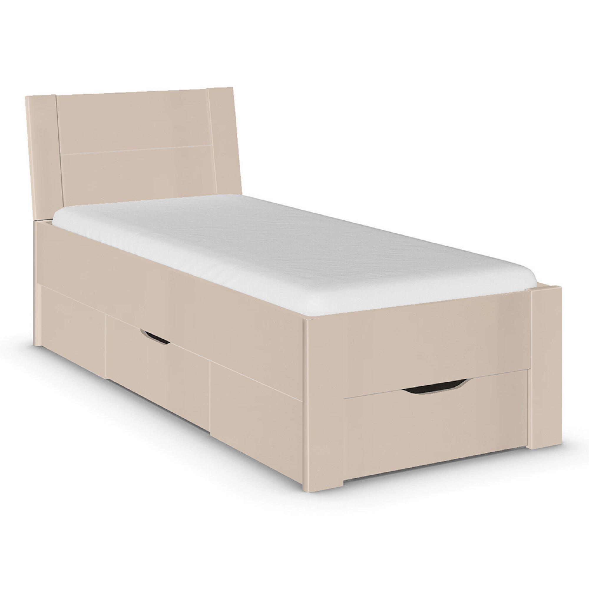 Aditio Bed - Champagne - 3ft Single