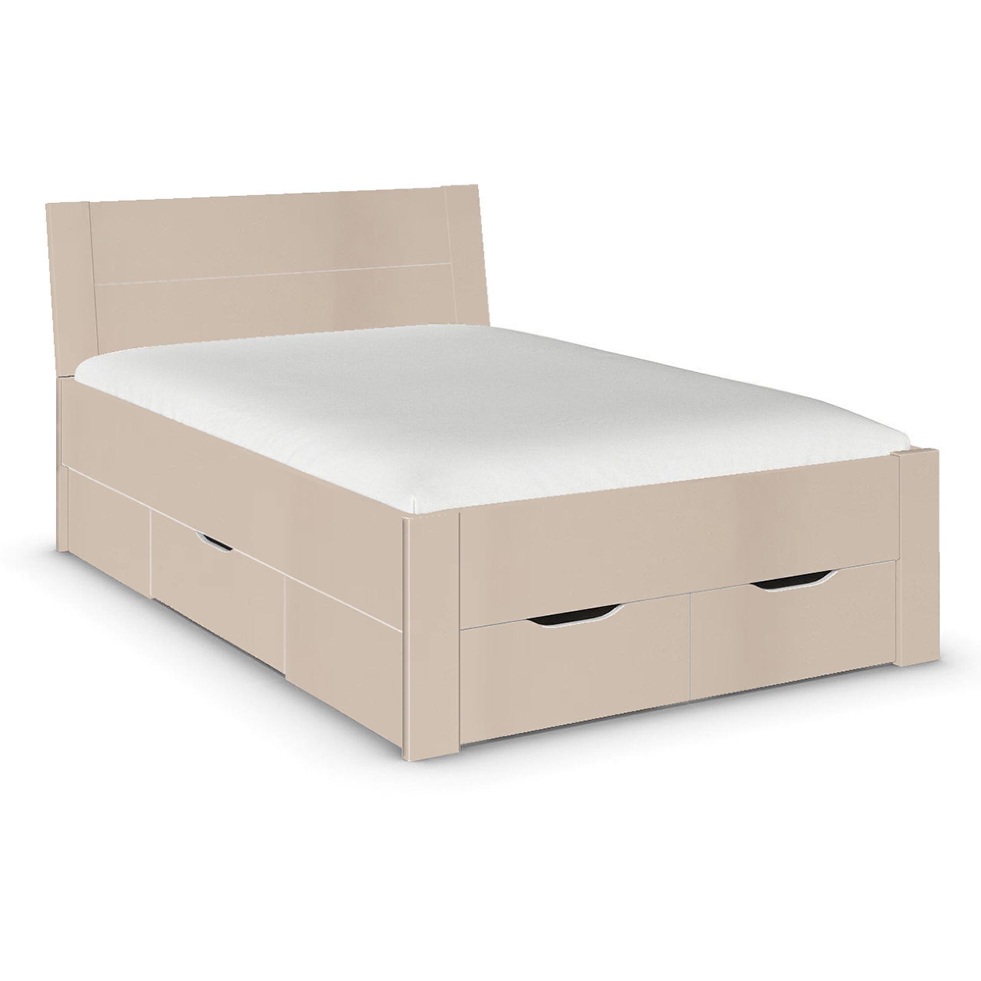 Aditio Bed - Champagne - 4ft 6in Double