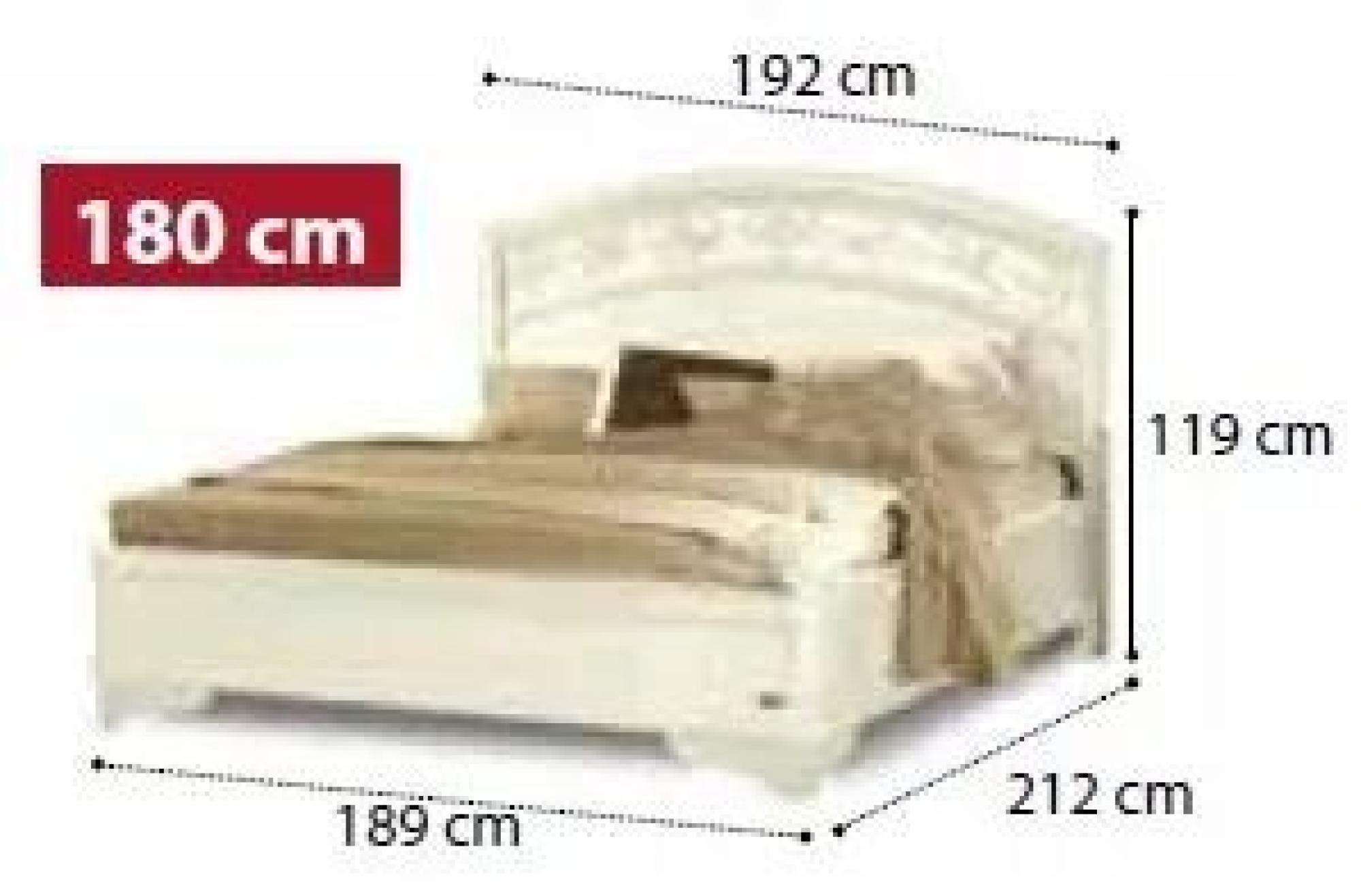 180cm x 200cm Queen Size with Storage