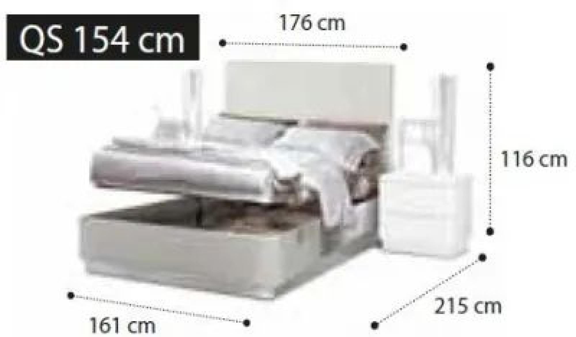 154cm x 203cm King Size with Storage