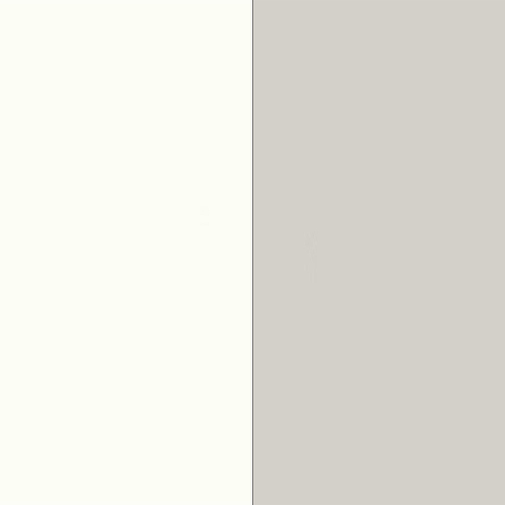 White Matt Front and Grey Matt Base