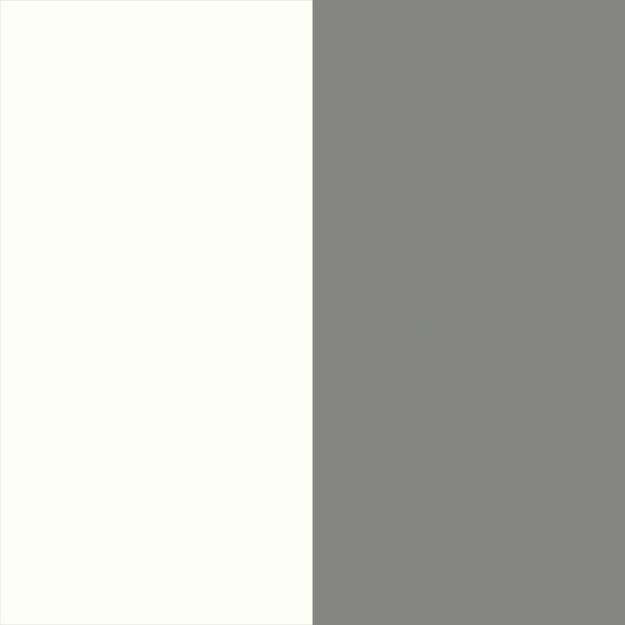 White Gloss Front and Dusk Grey Base