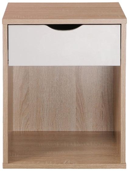 Allen Bedside Cabinet - 1 Drawer - Variant Available