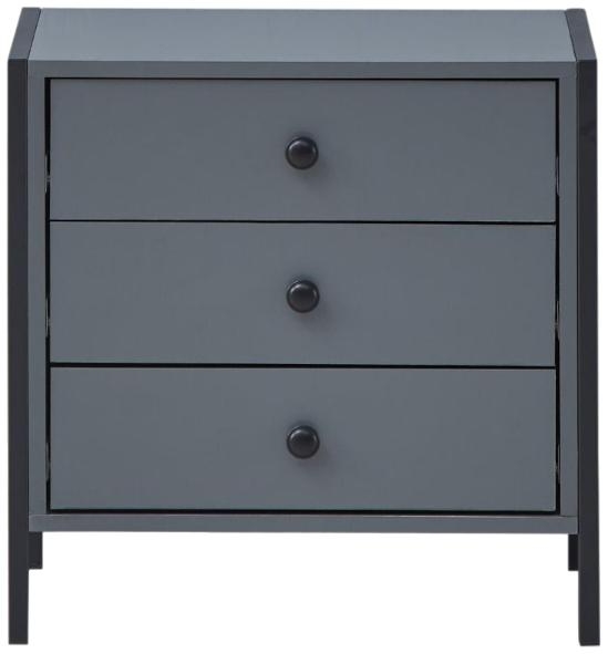 Warren Bedside Cabinet - 3 Drawer - Variant Available