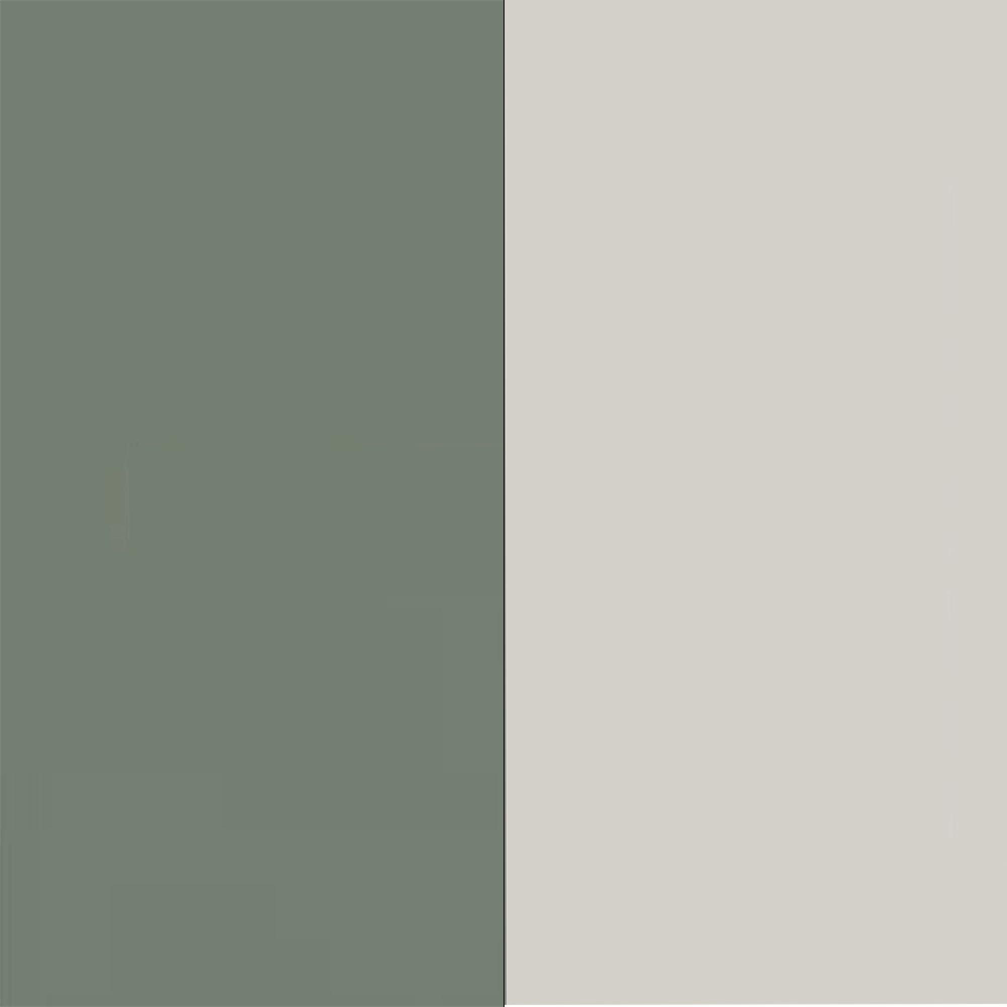 Reed Green Front and Grey Matt Base