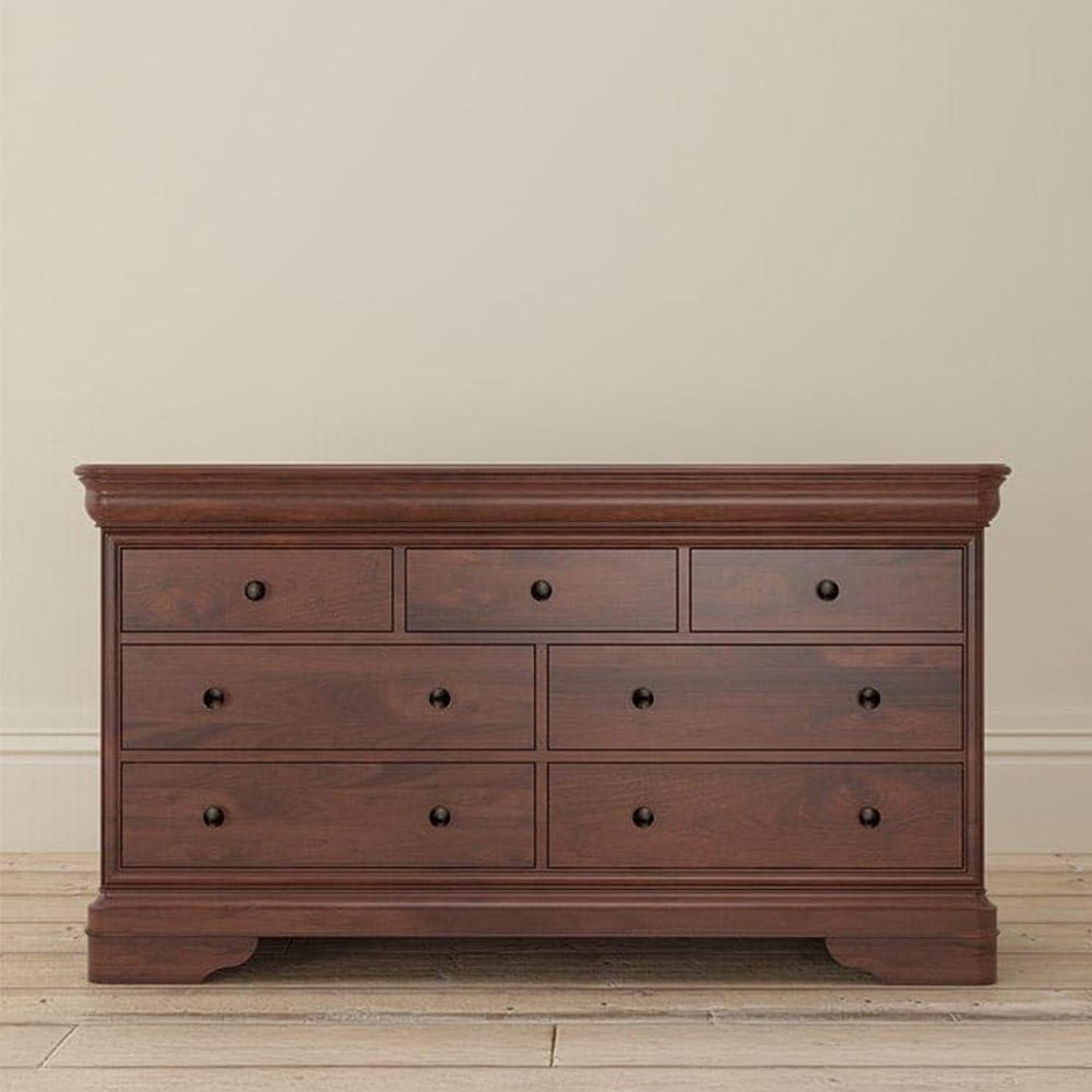 Antoinette Wide Chest - 4+3 Drawer - Cherrywood
