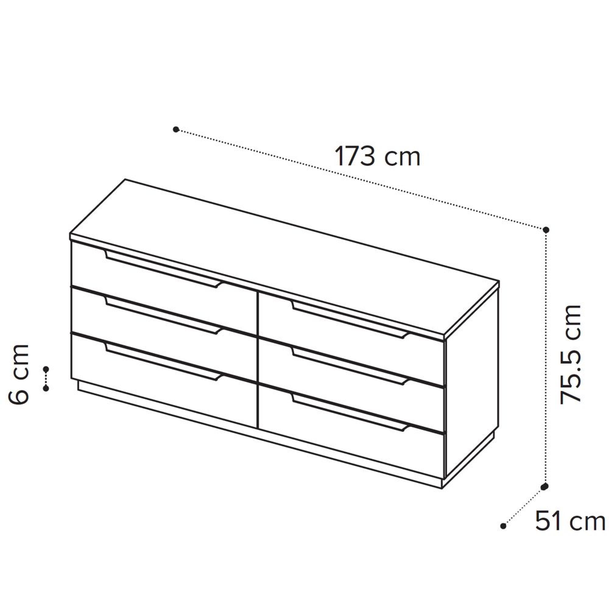 6 Drawer Chest
