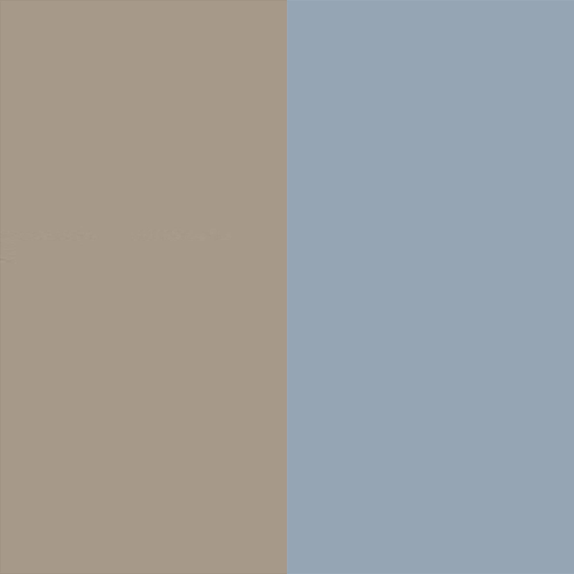 Mushroom Gloss Front and Denim Base