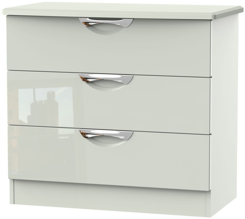 Camden Chest - 3 Drawer - Small - Cashmere