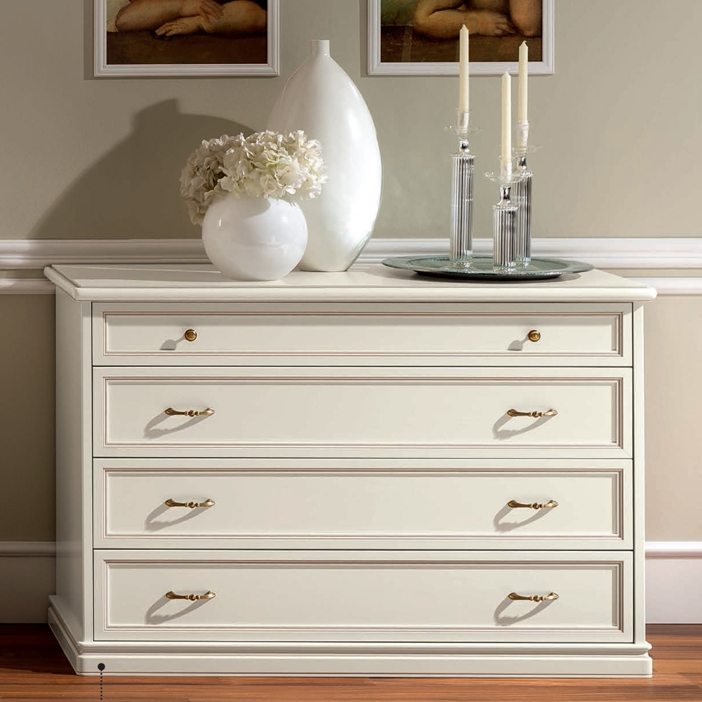 Nostalgia Dresser - Single - Bianco Antico