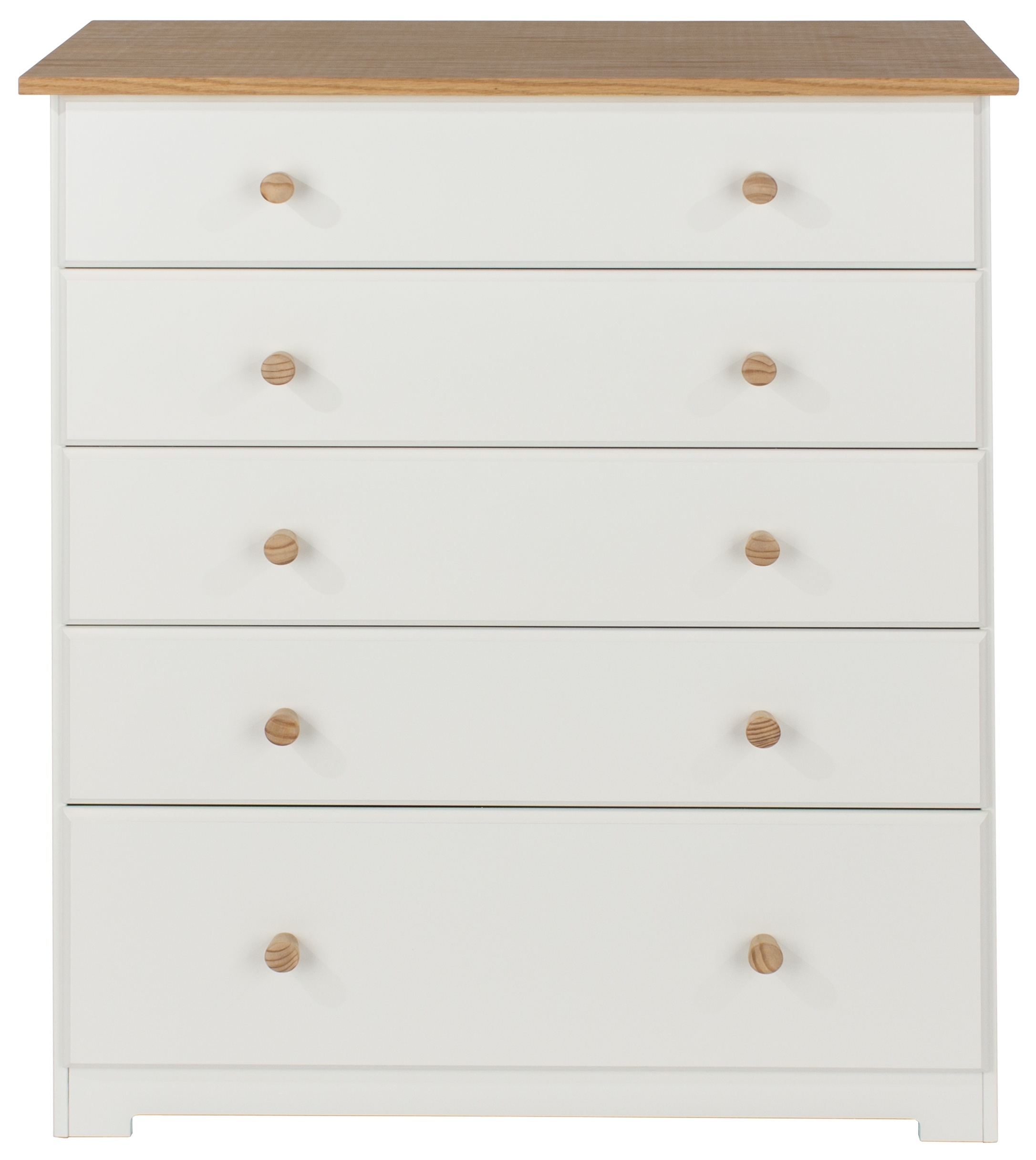 Colorado Chest - 5 Drawer - White