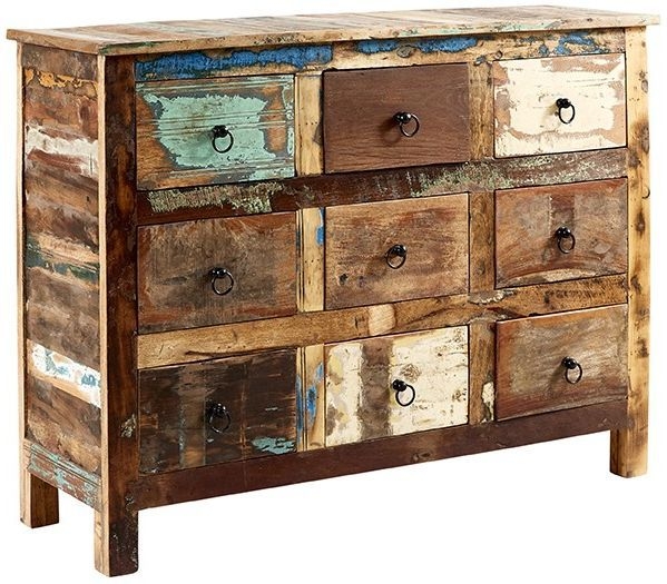 Diu Chest of Drawers - Multiple Drawer - Reclaimed Wood