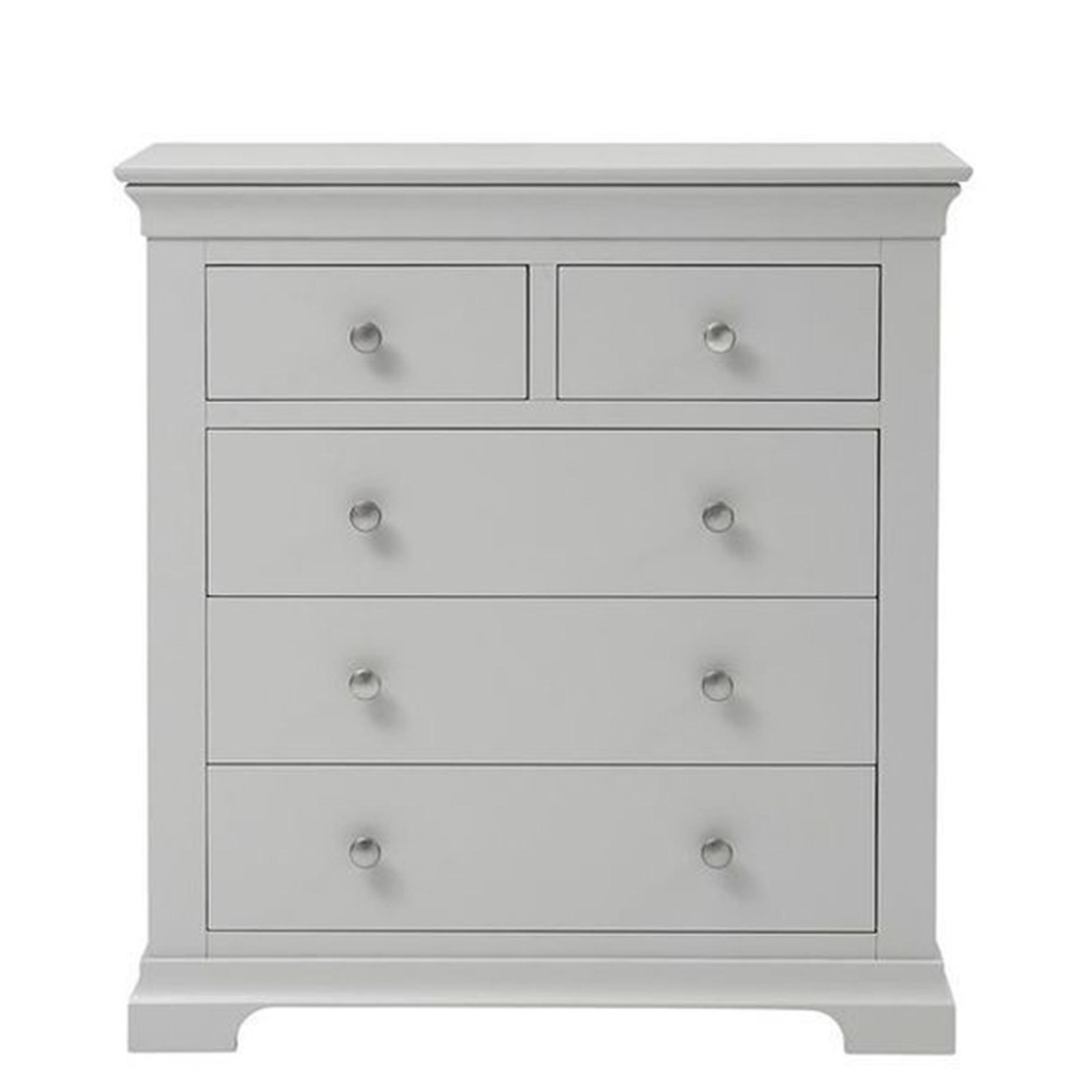 Paisley Grey Painted 2+3 Drawer Chest