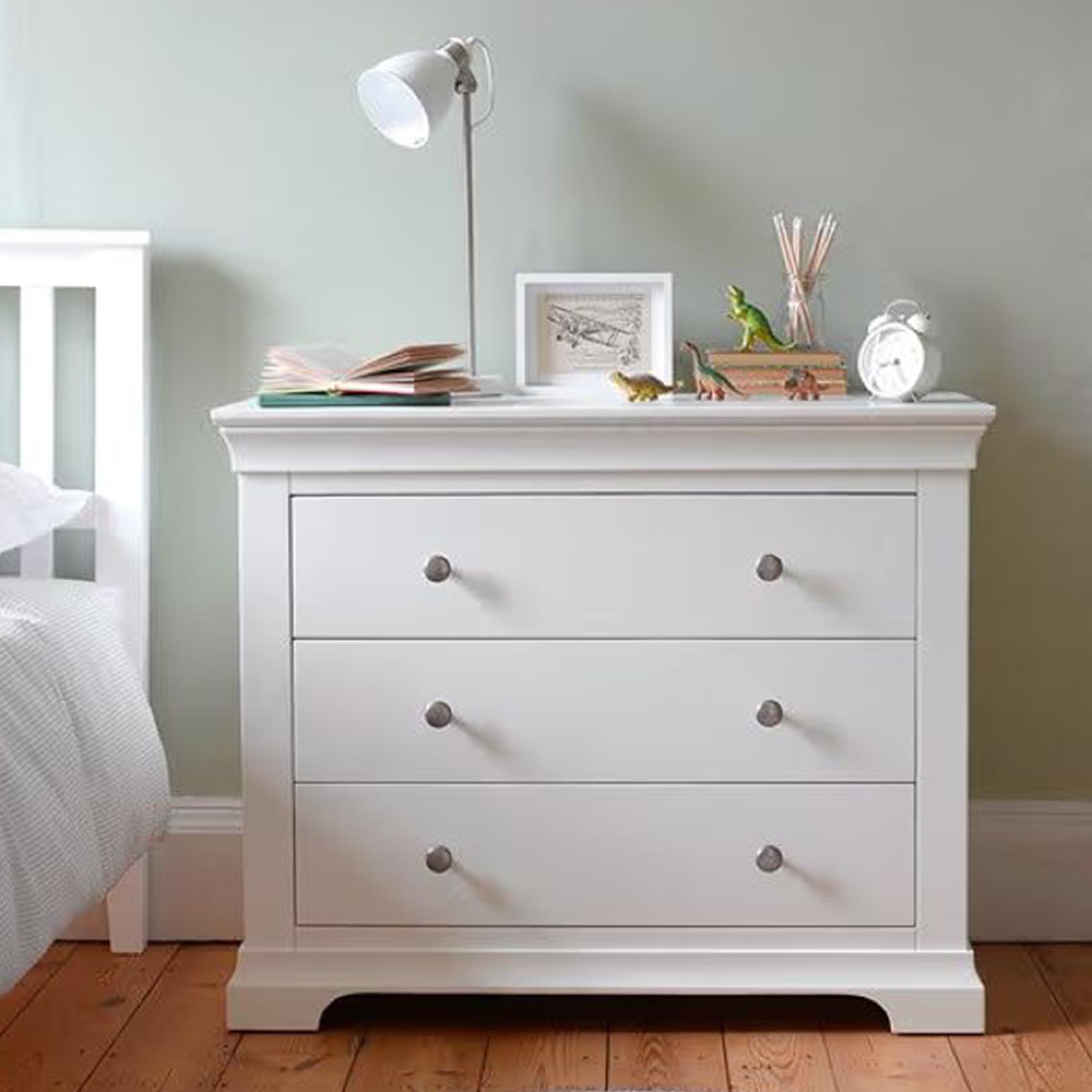 Paisley White Painted 3 Drawer Chest