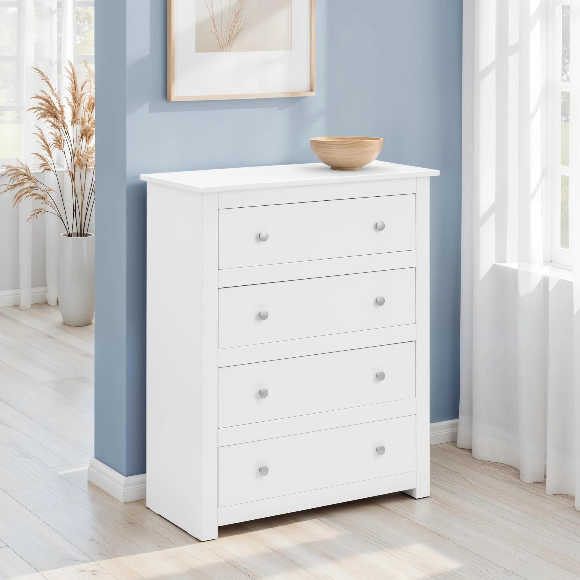 Radley Chest of Drawers - 4 Drawer - White