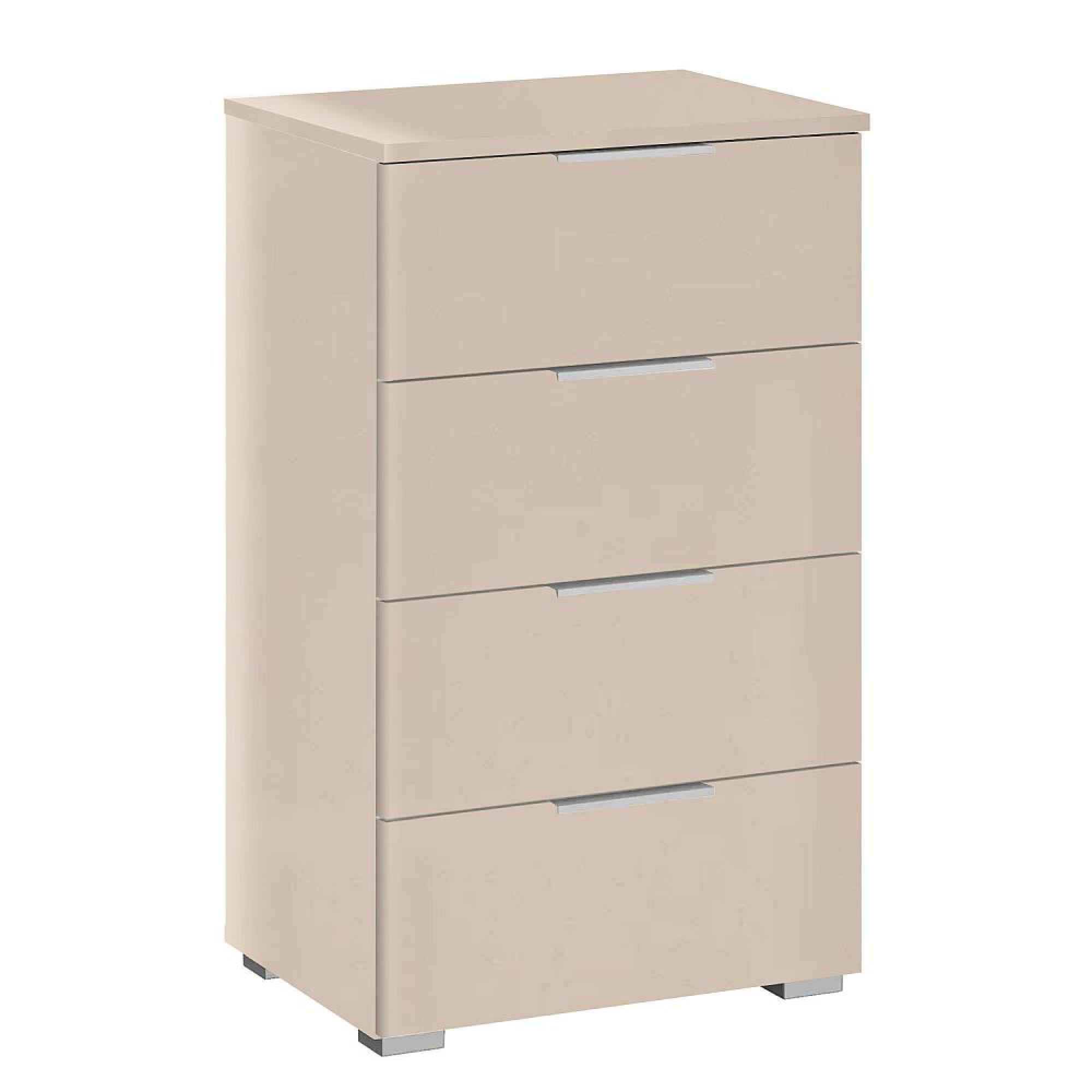 Alabama Narrow Chest - 4 Drawer - Champagne