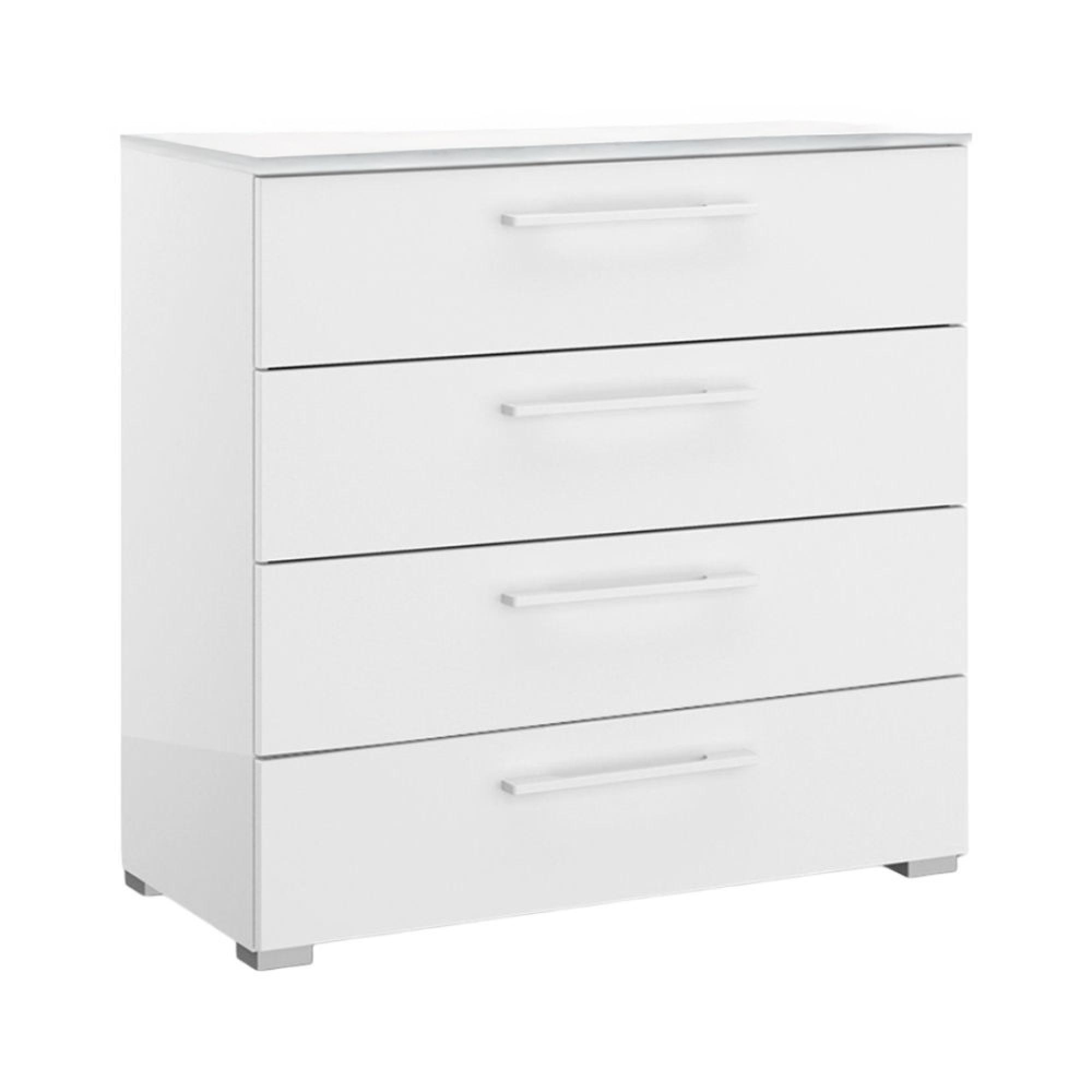 Skat Pure Chest - 4 Drawer - Alpine White
