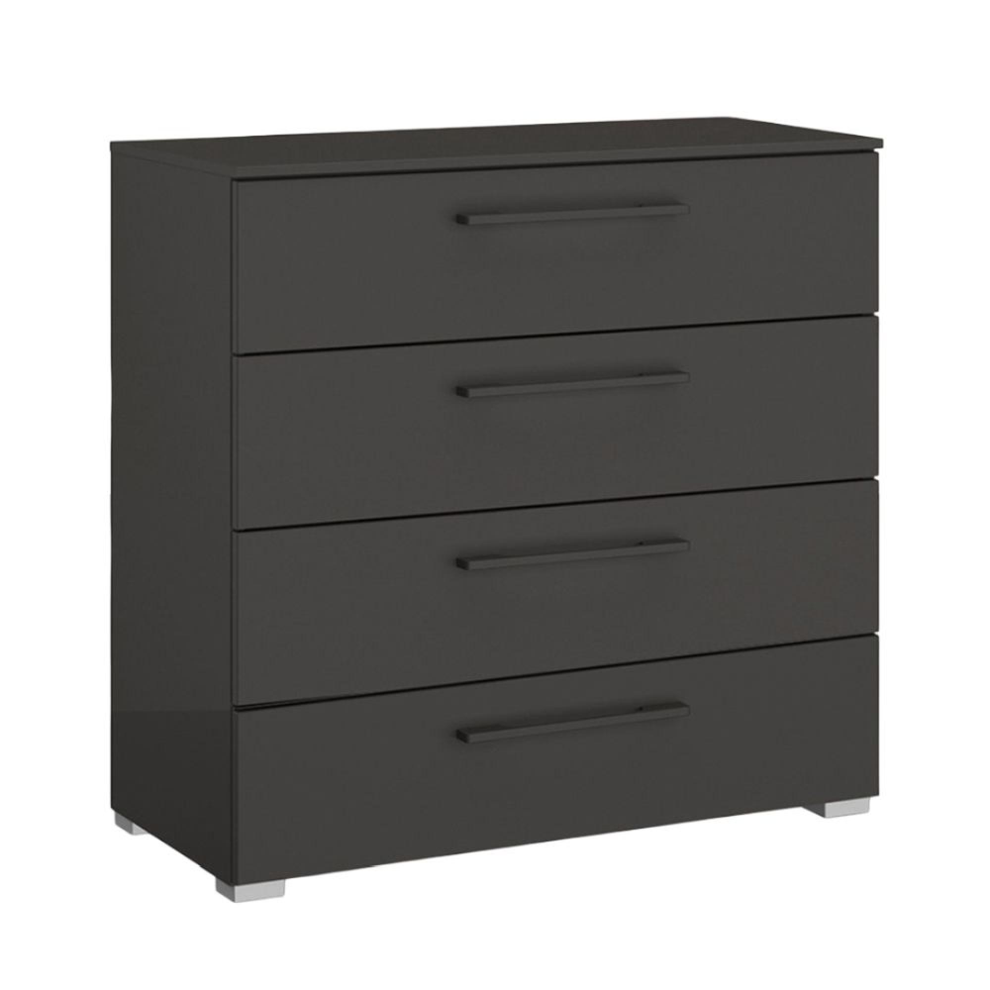 Skat Shine Chest - 4 Drawer - Graphite
