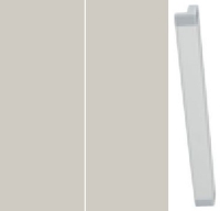 Silk Grey Carcase and Front with Carcase Color Handle A028L