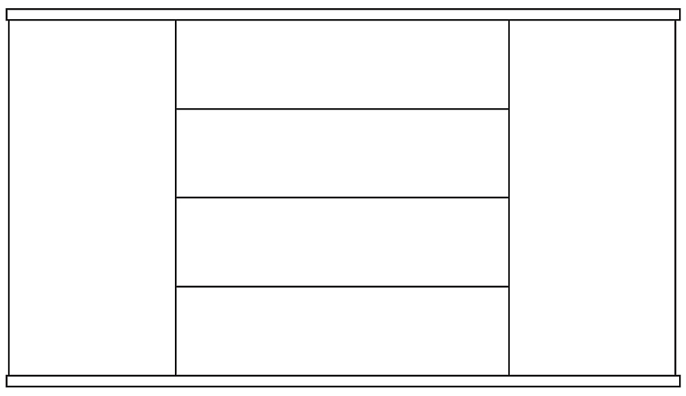 Arco Bedside / Chest / Dresser - Variation Available