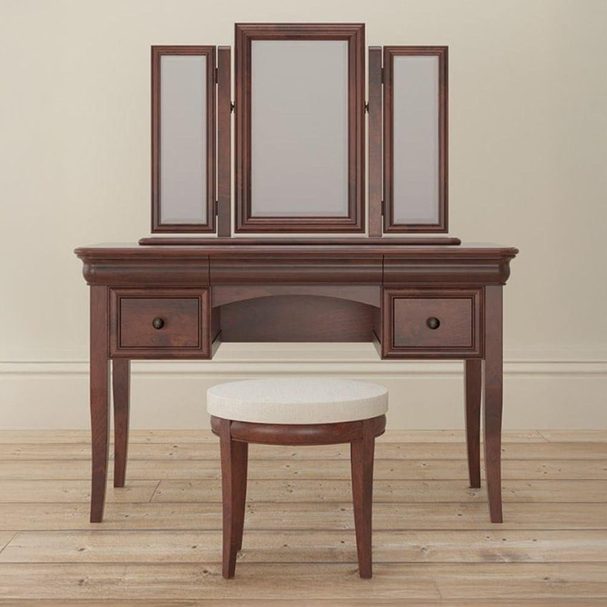 Antoinette Dressing Table Set - Cherrywood
