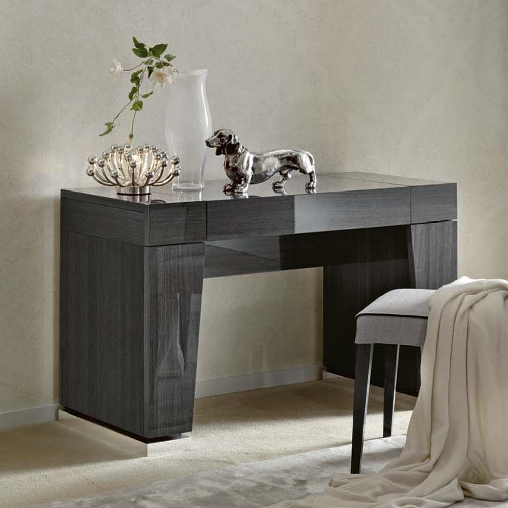 Montecarlo Dressing Table - 2 Door - Grey Koto High Gloss