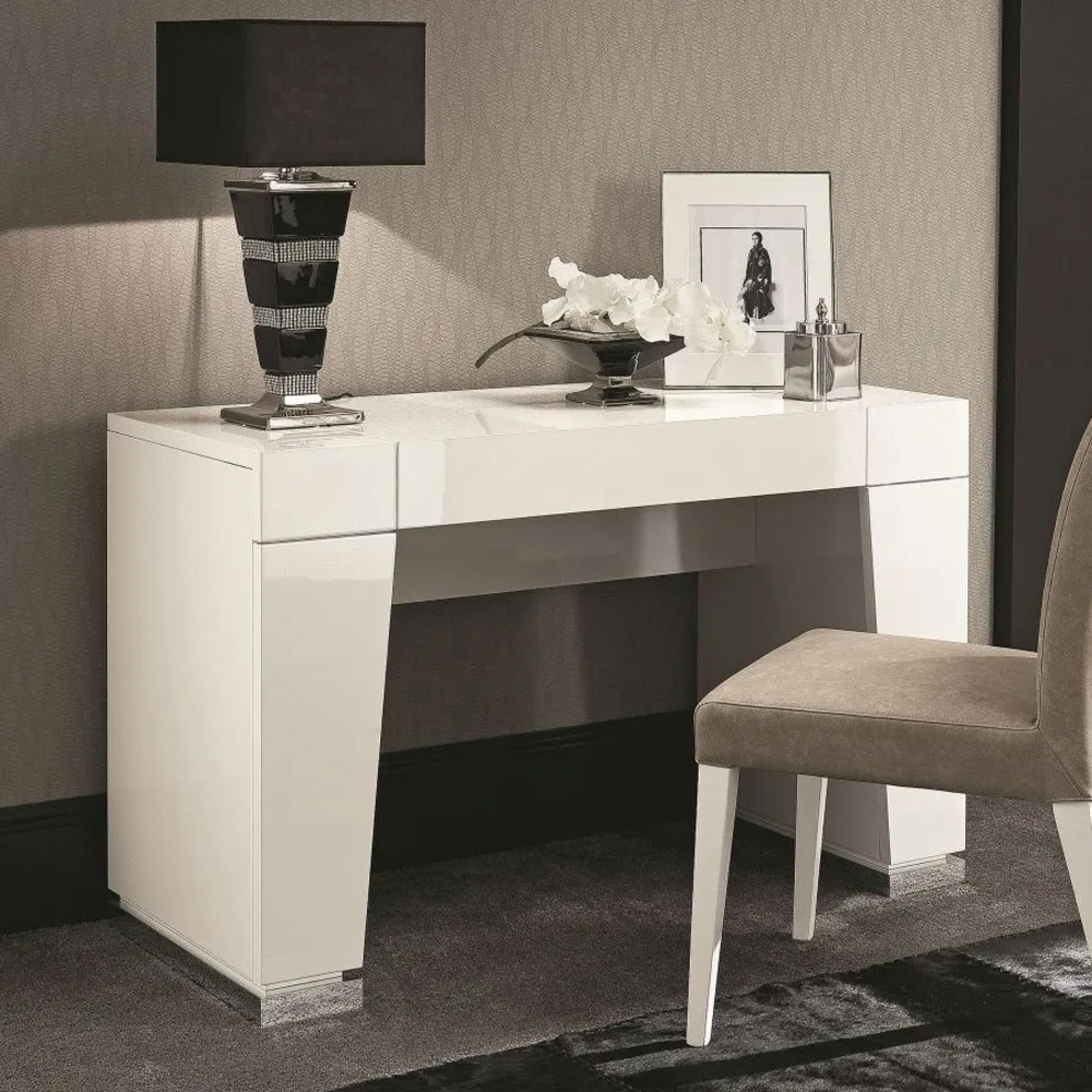Canova Dressing Table - White Gloss