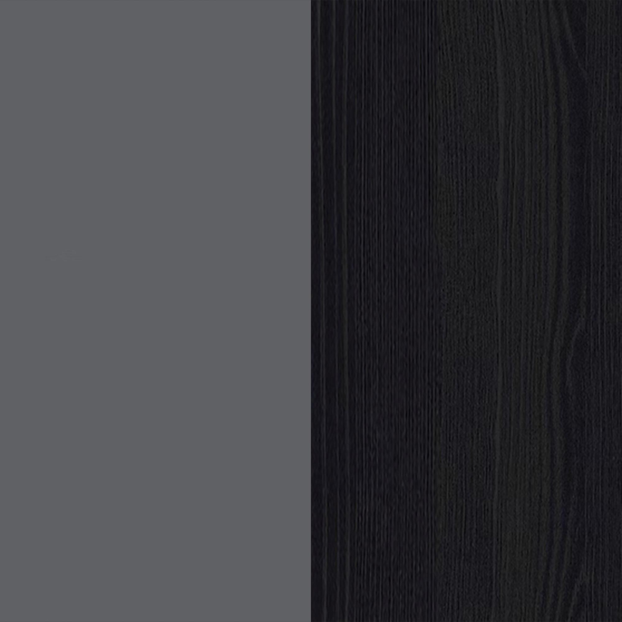 Grey Gloss Front and Black Base