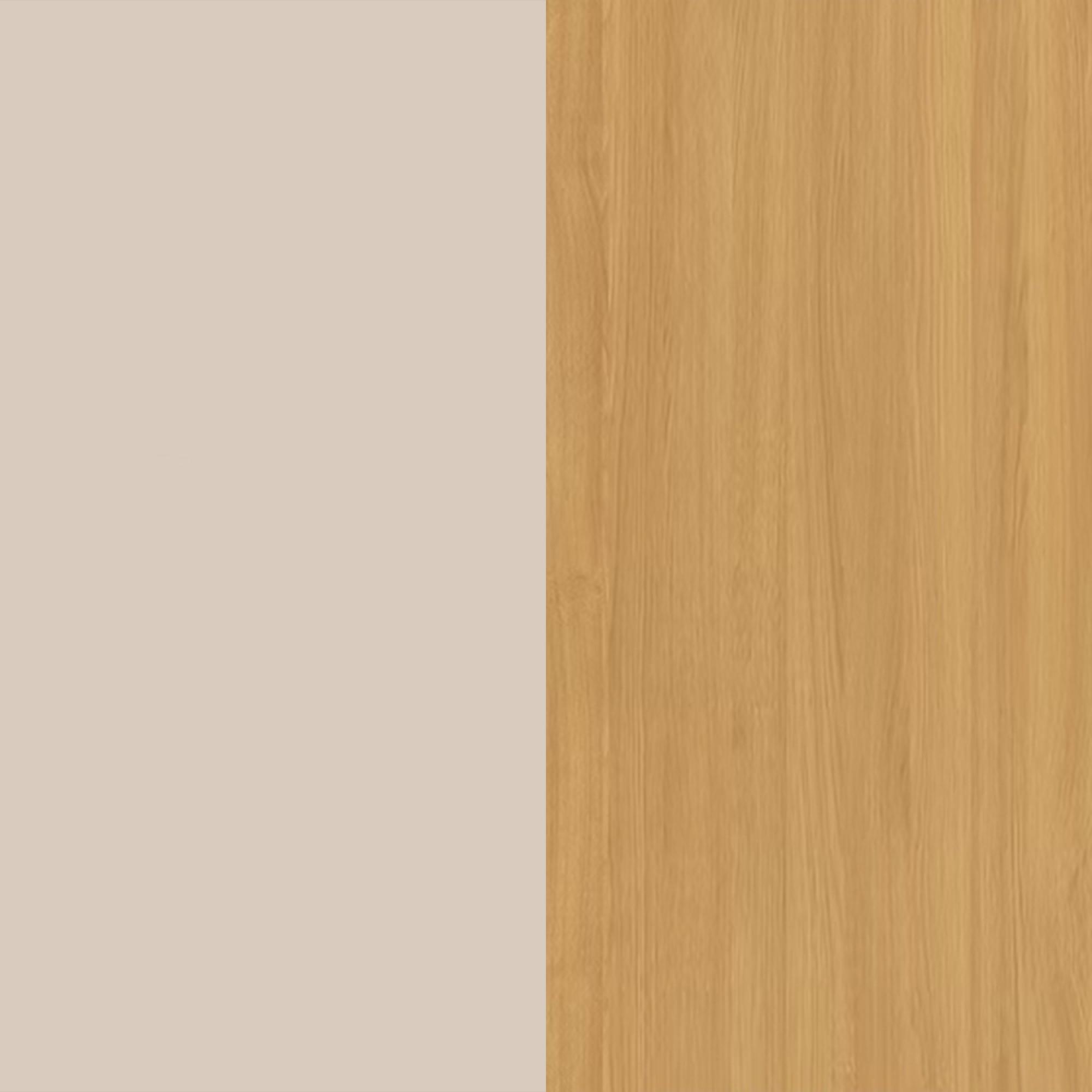Kashmir Gloss Front and Modern Oak Base