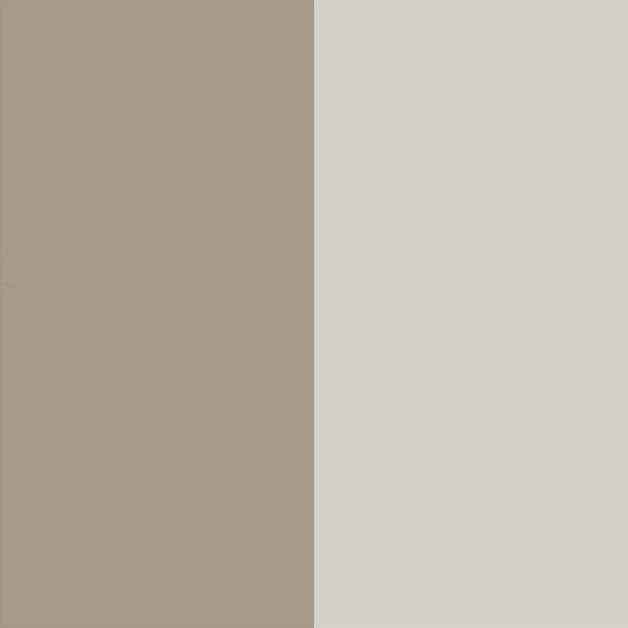 Mushroom Gloss Front and Grey Matt Base