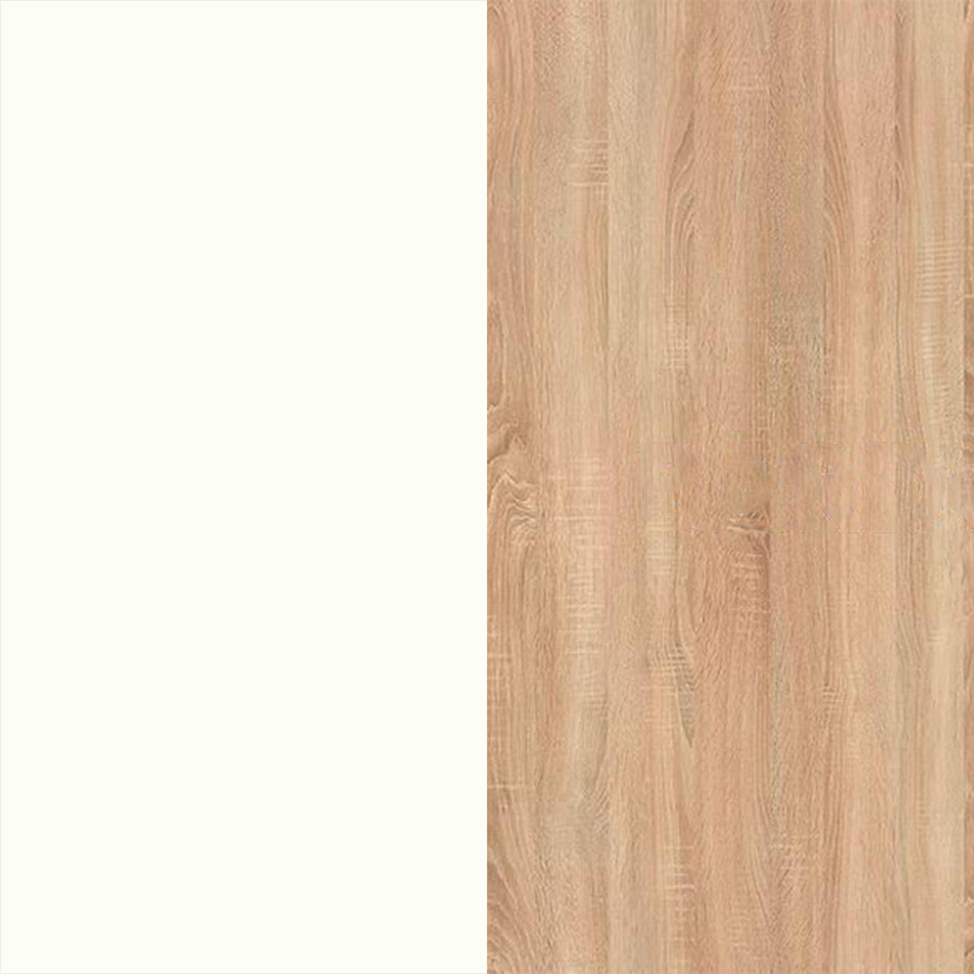White Gloss Front and Bardolino Base