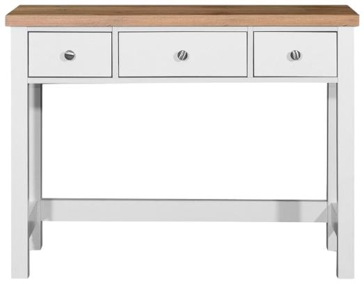 Arthur Dressing Table - 3 Drawer - White