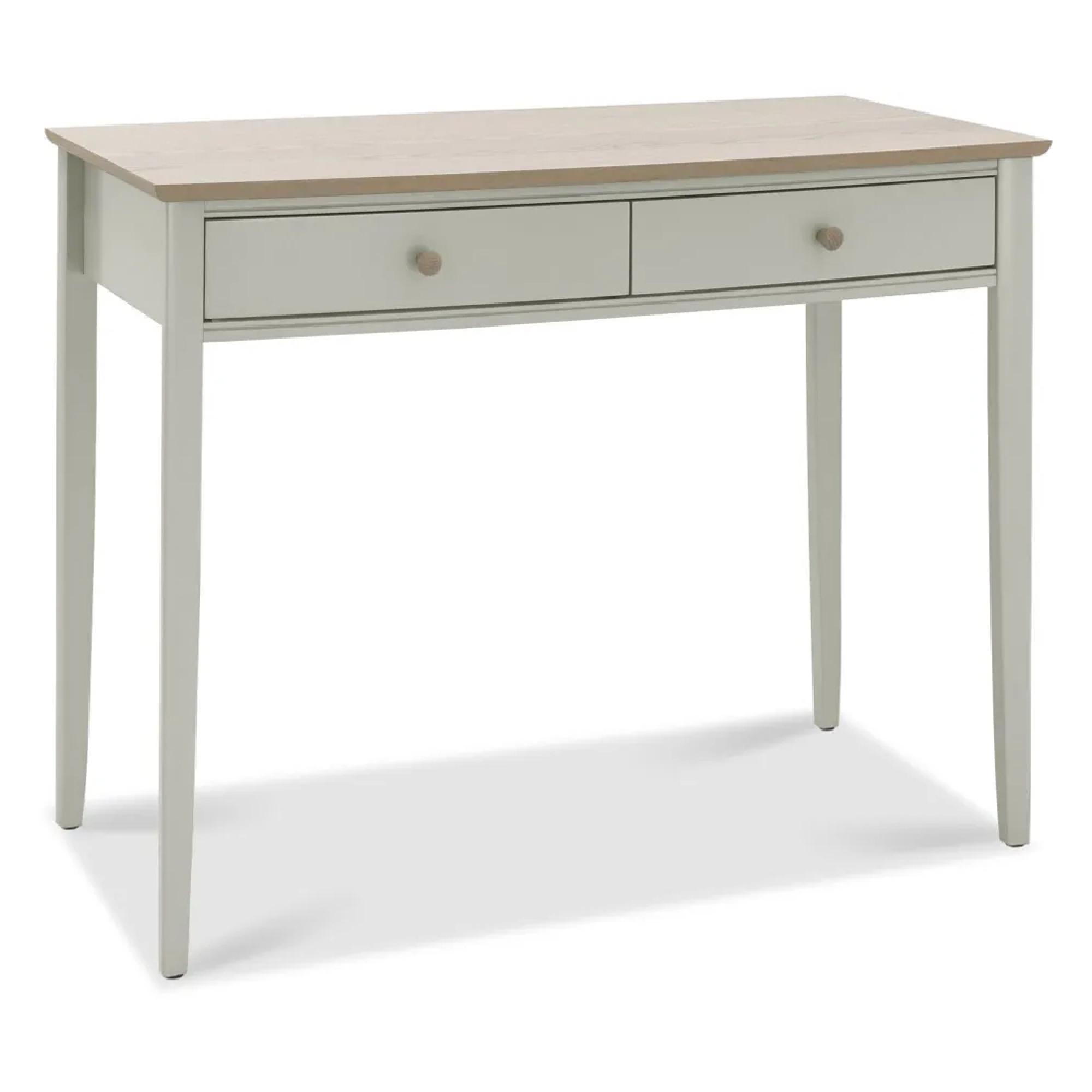 Whitby Scandi Oak & Soft Grey Dressing Table