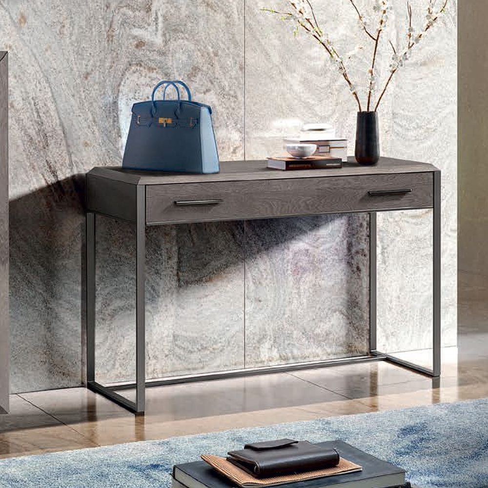 Elite Dressing Table - 1 Drawer - Silver Birch